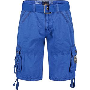 Heren Korte Broek Zakken Geographical Norway Kobalt Pantheon - M