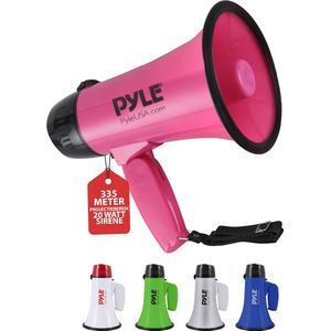 Megafoon - Zilver - Draagbaar - 20 Watt Vermogen