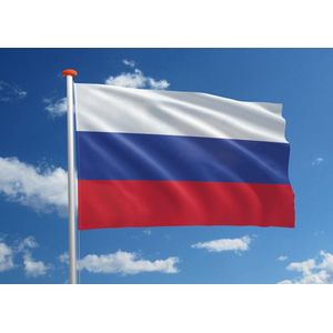 Russische vlag - vlaggen - Rusland - 90/150cm