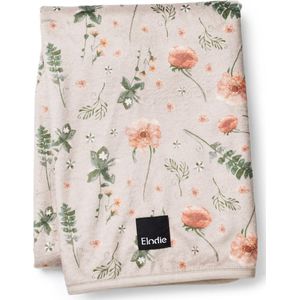 Elodie Pearl Velvet baby deken - Wiegdeken - Dekentje - Baby dekentje - 70x 100 cm - Meadow Blossom