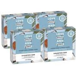 Love Beauty and Planet Shampoo Bar Coconut Water & Mimosa Flower - 4 x 90 gr