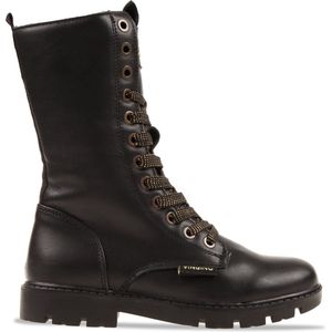 Vingino Lisa Xhi veterboots zwart - Maat 33