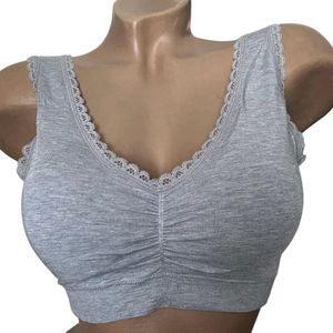 Comfort bra - Beha - 6618 van Viscose M/L grijs