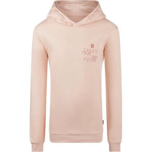No Way Monday-Jongens Sweater met capuchon Ls-Faded peach