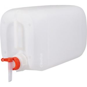 Jerrycan 12 liter | met kraan | geschikt voor water | UN gekeurd | benzine | handig stapelbaar | food grade | inclusief dop | totaal te legen | noodpakket