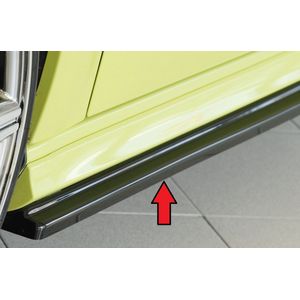 RIEGER - PERFORMANCE SIDE SKIRT - AUDI A3 S3 8V - GLOSS BLACK