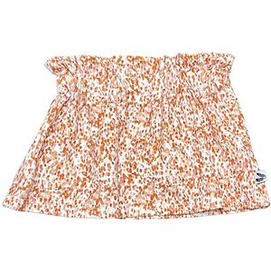 Rokje Confetti Burnt Orange - Crème/Oranje - Feathers - Maat 74/80