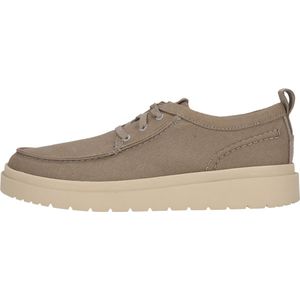 Clarks - Polden Moc - Bootschoenen - Taupe - Stof - Casual