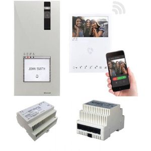 Video-intercom met Wifi en Mini Handsfree Monitor