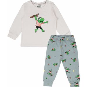 Kuuk'n Kees Wit/Groen Pyjama maat 62/68 2020462