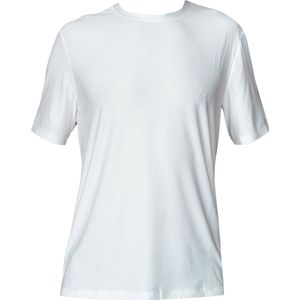 Skechers Go Dri All-Day Tee TS107B-WHT, Mannen, Wit, T-shirt, maat: M