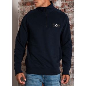 MA.Strum Neo quarter zip sweat - ink navy