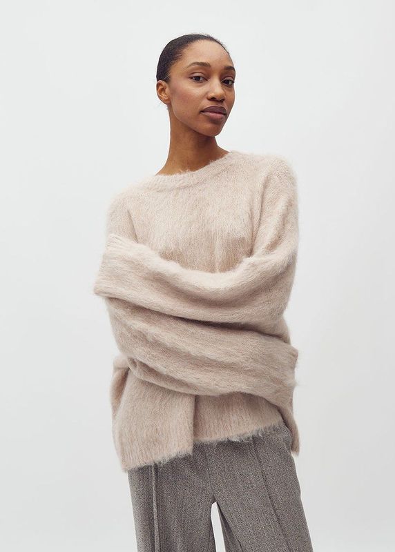 MbyM - Gillis-M - Trui - Bordeaux Rood - Fluffy