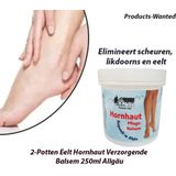 2-Potten Eelt Hornhaut Verzorgende Balsem 250ml Allgäu