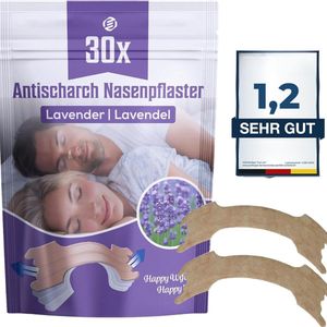 Equivera Neuspleisters - Neusstrips - Anti-Snurk Strips - Anti-Snurk Pleisters - Neusspreider - Ondersteuning Ademhaling - Hulpmiddel tegen Snurken
