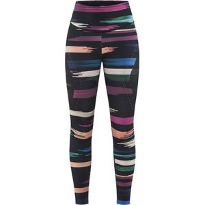 Craft CTM Distance Tight Dames - Sportbroeken - zwart/roze - Vrouwen