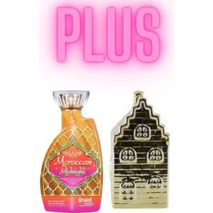 Devoted Creations Moroccan Midnight 400 ml PLUS Gouden Spaarpot Huis 13 cm !