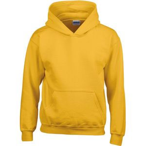 Gildan Heavy Blend™ Classic Fit Youth Hooded Sweatshirt GI18500B - Gold - 5/6 years (S)