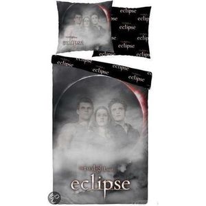 Twilight Eclipse Dekbedovertrek - Lits-jumeaux - 240x200/220 cm - Zwart