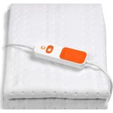 Cresta Care KTS110 Warmtedeken 1 persoons met 180 minuten timer en machine wasbaar cosy fleece 150x80 cm