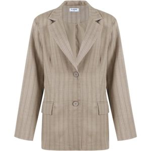 Fluresk Blazer Hollis Blazer 25nzf16 522 Mocha Brown Dames Maat - W34