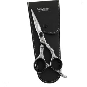 Maxon Professionele Knipschaar - 6.5"" Kappersschaar voor Rechtshandigen - Roestvrij Staal - Incl. Etui
