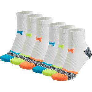 Xtreme - Lage hardloopsokken - Wit - 6-PACK - 35/38 -