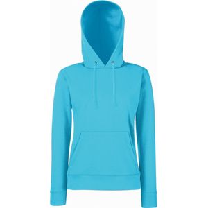 Fruit of the Loom - Lady-Fit Classic Hoodie - Lichtblauw - XS