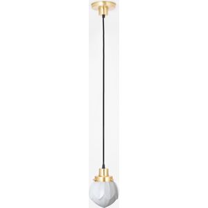 Art Deco Trade - Hanglamp aan snoer Lotus 20's Messing