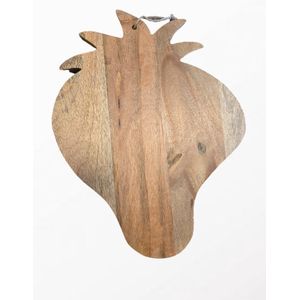 by Mooss - Broodplank - Hout - Aardbei - Tapasplank - Kaasplank - Serveerplank - Fruitplank - Kado - Moederdag