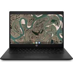 HP Chromebook 14 G7 Intel® Celeron® N5100 35,6 cm (14") Full HD 4 GB LPDDR4x-SDRAM 32 GB eMMC Wi-Fi 6 (802.11ax) ChromeOS Zwart