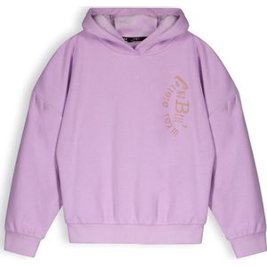 Nobell King Soft Girls Hooded Sweater Truien & Vesten Meisjes - Sweater - Hoodie - Vest- Paars - Maat 158/164