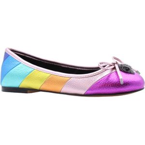 Kurt Geiger London Eagle Stripe Ballerina's Dames - Multi - Maat 39