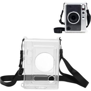 Transparante Beschermhoes voor Fujifilm Instax Mini Evo-camera - PVC-materiaal - Slijtvast - Krasbestendig - Schouderriem - Beschermhoes - Hoesje .