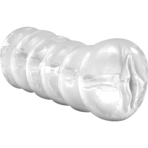 Pipedream Extreme Toyz and Dol Masturbator Clear Leader Snatch transparant - 6 inch