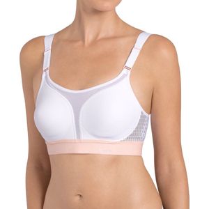 Triumph Triaction Extreme Lite N EX Dames Sportbeha - WHITE - Maat B080