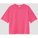 T-shirt - Boxy Fit - Katoen - Groen - Rugprint