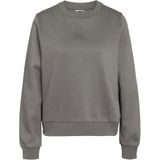 Noisy may - Nmfaith O-neck Sweat - Trui - Charcoal Grey - Dames
