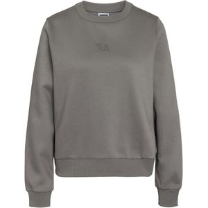 Noisy may - Nmfaith O-neck Sweat - Trui - Charcoal Grey - Dames