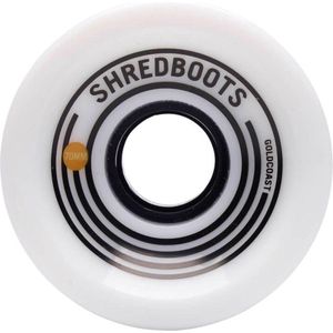 Goldcoast Shredboots 70 mm longboardwielen white