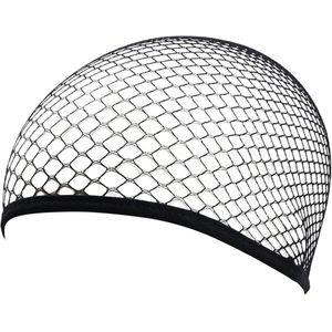 Haarnetjes pruikkapje - 8 stuks - zwart - rekbaar