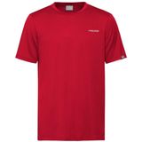 Head - Easy Court - T-shirt - Rood - Korte Mouwen