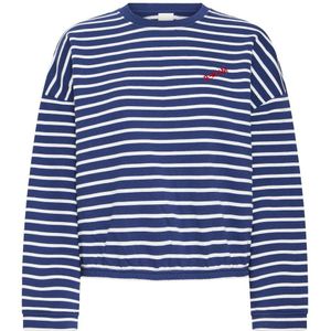 Ichi - Sweater - Blauw - Dames