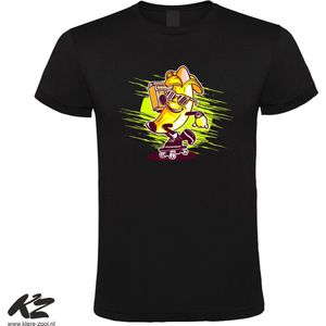 Klere-Zooi - Banana Skater - Heren T-Shirt - 3XL