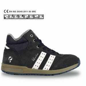 Quick - Q105 Londen - Werkschoen - Donkerblauw - Leer en Suède