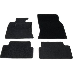 Automatten op maat - zwart stof - geschikt voor Mini Clubman R55 met bouwjaar 2007-2014