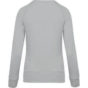 Sweatshirt Dames L Kariban Ronde hals Lange mouw Snow Grey 80% Katoen, 20% Polyester