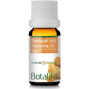 Botalife - Kurkumaolie - Etherische Olie - 100% Puur & Natuurlijk - Curcuma Oil - Zerdeçal Olie - 10 ml
