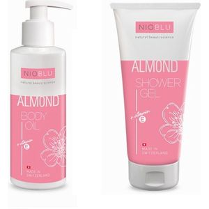 NIOBLU - Almond - Bodyoil - & - Showergel - Set