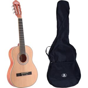 LaPaz C30N klassieke gitaar 3/4-formaat naturel + gigbag